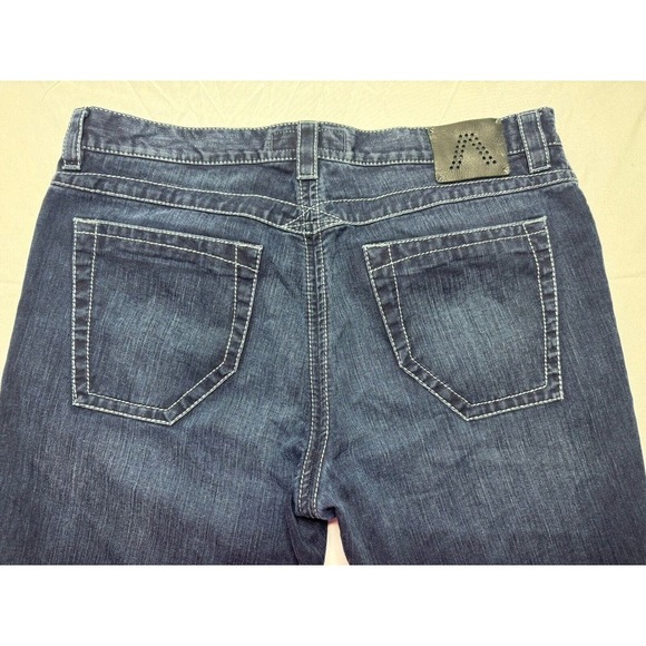 Alberto Men’s Dave Dark Weft Modern Fit Straight Leg Jeans - Size 40x34 - Picture 3 of 7